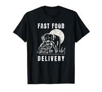 Funny Duck Hunting Season Men's Fast Food delivery houndsmen T-Shirt