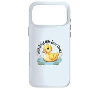FUNNY DUCK JUST A KID WHO LOVES DUCKS Case for iPhone 17 Pro Max