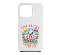 Funny Duck One Lucky Summer Vibes Retro Family Matching Case for iPhone 13 Pro