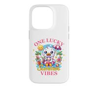 Funny Duck One Lucky Summer Vibes Retro Family Matching Case for iPhone 14 Pro