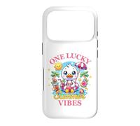 Funny Duck One Lucky Summer Vibes Retro Family Matching Case for iPhone 17 Pro