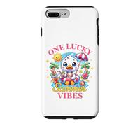 Funny Duck One Lucky Summer Vibes Retro Family Matching Case for iPhone 7 Plus/8 Plus