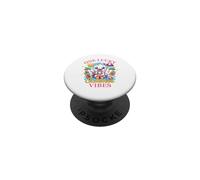 Funny Duck One Lucky Summer Vibes Retro Family Matching PopSockets Adhesive PopGrip