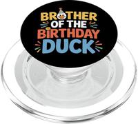 Funny Duck Party Brother Of The Birthday Duck PopSockets PopGrip for MagSafe