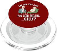 Funny Duck Psychologist Quote AND HOW LONG HAVE YOU BEEN PopSockets PopGrip for MagSafe