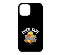 Funny Duck Pun Cute Cartoon Tape Humor Design Case for iPhone 12 mini