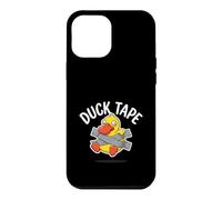 Funny Duck Pun Cute Cartoon Tape Humor Design Case for iPhone 12 Pro Max