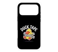 Funny Duck Pun Cute Cartoon Tape Humor Design Case for iPhone 17 Pro Max
