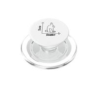 Funny Duck Rabbit Illusion Sarcastic Psychology Science Meme PopSockets PopGrip for MagSafe