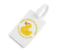 Funny Duck Travel Luggage Tag Suitcase Identifiers Tags Carryon Backpack