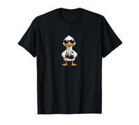 Funny Duck Wearing Sunglasses Playing Bagpipes T-Shirt