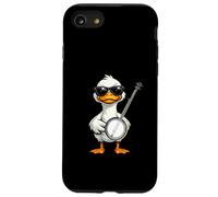 Funny Duck Wearing Sunglasses Playing Banjo Case for iPhone SE (2020) / 7/8