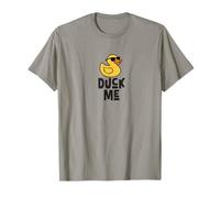 Funny Duckin' Around, Cool Rubber yellow Duck Humor, duck me T-Shirt