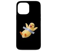 Funny Duckling Duct Tape Meme Cute Duck Bird Animal Graphic Case for iPhone 13 Pro Max