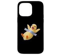 Funny Duckling Duct Tape Meme Cute Duck Bird Animal Graphic Case for iPhone 14 Pro Max