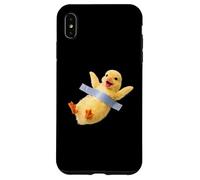 Funny Duckling Duct Tape Meme Cute Duck Bird Animal Graphic Case for iPhone XS Max
