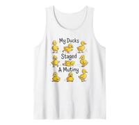 Funny Ducks, My Ducks Staged a Muting Tank Top