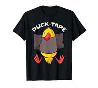 Funny Duct Taped Duck Duck Tape Handyman Duct Tape T-Shirt