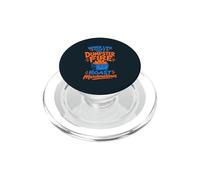 Funny Dumpster Fire Marshmallow PopSockets PopGrip for MagSafe