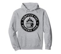 Funny Dumpster Fire Response Team Meme Lover Humor Pullover Hoodie