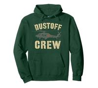 Funny DUSTOFF CREW Medevac Pilot Military Helicopter Rescue Pullover Hoodie