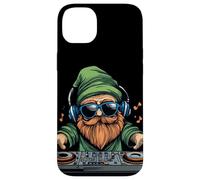 Funny Dwarf Costume with Sunglasses and DJ Booth Case for iPhone 14 Plus