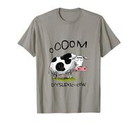 Funny Dyslexia Awareness Ooom Dyslexic Cow Learning T-Shirt