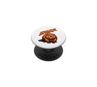 Funny Eager Beaver Animal Pun Wordplay Rodent Lover Humor PopSockets Adhesive PopGrip