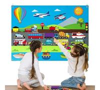 Funny Early Learning - Interactive Cognitive Story Board, Storytelling Play Set, Children Felt Board, Resilient Classroom Educational Game, Special Cognitive Toy | Reliable Teaching Tool For Aged 3+,