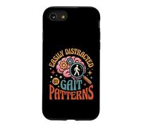 Funny Easily Distracted By Gait Patterns PT Therapist Case for iPhone SE (2020) / 7/8