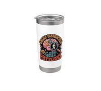 Funny Easily Distracted By Gait Patterns PT Therapist Stainless Steel Insulated Tumbler