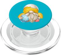 Funny Easter Chicken Gnome For Egg Hunting And Chicken Mom PopSockets PopGrip for MagSafe