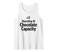 Funny Easter Chocolate Candy Quote Cute Bunny Sweet Tank Top