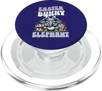 Funny Easter Elephant In Bunny Ears Cute and Unique Easter PopSockets PopGrip for MagSafe