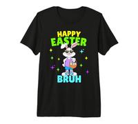Funny Easter- Funny Easter Gen Alpha Easter Bruh Premium T-Shirt