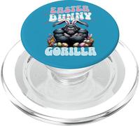 Funny Easter Gorilla In Bunny Ears Cute and Unique Easter PopSockets PopGrip for MagSafe