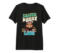 Funny Easter Lion in Bunny Ears Not Your Typical Easter Premium T-Shirt