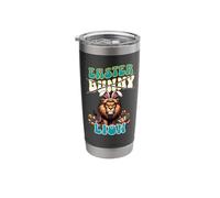 Funny Easter Lion in Bunny Ears Not Your Typical Easter Stainless Steel Insulated Tumbler