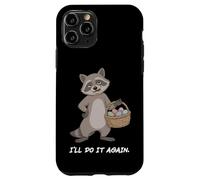 Funny Easter Raccoon Chocolate Egg Thief Meme Case for iPhone 11 Pro