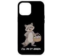 Funny Easter Raccoon Chocolate Egg Thief Meme Case for iPhone 12 Pro Max