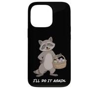 Funny Easter Raccoon Chocolate Egg Thief Meme Case for iPhone 13 Pro