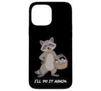 Funny Easter Raccoon Chocolate Egg Thief Meme Case for iPhone 13 Pro Max