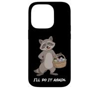 Funny Easter Raccoon Chocolate Egg Thief Meme Case for iPhone 14 Pro