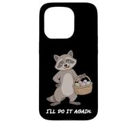 Funny Easter Raccoon Chocolate Egg Thief Meme Case for iPhone 15 Pro