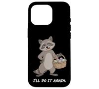 Funny Easter Raccoon Chocolate Egg Thief Meme Case for iPhone 16 Pro