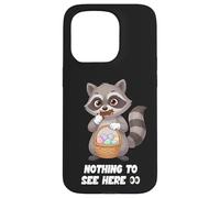 Funny Easter Raccoon Nothing To See Here Trash Panda Case for iPhone 15 Pro