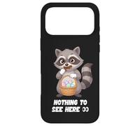 Funny Easter Raccoon Nothing To See Here Trash Panda Case for iPhone 17 Pro Max