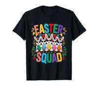 Funny Easter Squad Bunnies Family Matching Men Women Kids T-Shirt