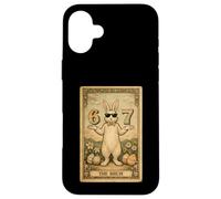 Funny Easter Tarot Card Bunny Rabbit Bruh 67 Six Seven Meme Case for iPhone 16 Plus