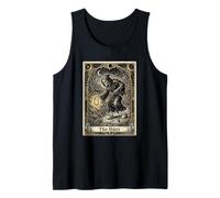 Funny Easter Tarot Card The Hunt Grim Reaper Egg Hunt Bunny Tank Top